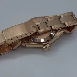 ROLEX OYSTER PERPETUAL LADY 26 MM 18K YELLOW GOLD BIG HEAD WATCH 6719 CIRCA 1979