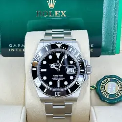 FRESH 2024 ROLEX SUBMARINER DATE 41, BLACK BEZEL, 126610LN, UNWORN, COMPLETE