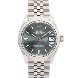 ROLEX DATEJUST 31 278274 MINT GREEN WARRANTY 2021 BOX/PAPER