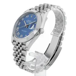 ROLEX DATEJUST 41 126300 BLUE ROMAN 5 ROW JUBILEE BRACELET RANDOM NUMBER SEC...
