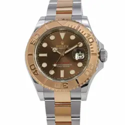 ROLEX YACHT-MASTER 40 40MM STEEL 18K ROSE GOLD CHOCOLATE DIAL 126621