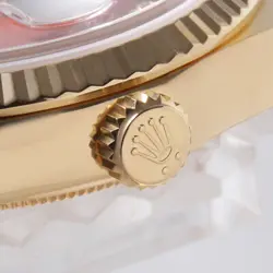 ROLEX Day Date 8P Diamond/2P Bucket Diamond 18238A Red Gradation L Number se...