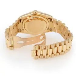 ROLEX Day Date 8P Diamond/2P Bucket Diamond 18238A Red Gradation L Number se...