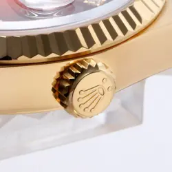 ROLEX Day Date 8P Diamond/2P Bucket Diamond 18238A Red Gradation L Number se...