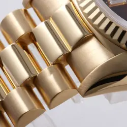 ROLEX Day Date 8P Diamond/2P Bucket Diamond 18238A Red Gradation L Number se...