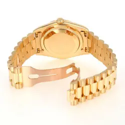 ROLEX Day Date 8P Diamond/2P Bucket Diamond 18238A Red Gradation L Number se...