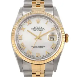 ROLEX  DATEJUST 16233NR SSXYG AUTOMATIC WINDING P NUMBER R45_1216
