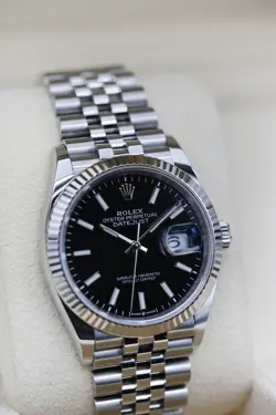 Rolex 126234 Black DATEJUST 36mm 2021