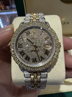 36MM TWO-TONE ICED