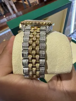 TWO-TONE ICED OUT