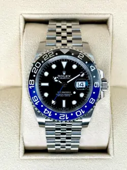 NEW 2024 ROLEX GMT-MASTER II “BATGIRL” 40MM 126710BLNR JUBILEE