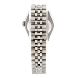 ROLEX OYSTER PERPETUAL DATEJUST AUTOMATIC WATCH STAINLESS STEEL AND WHITE GOLD