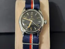 VINTAGE ROLEX OYSTER PERPETUAL BUBBLEBACK WATCH