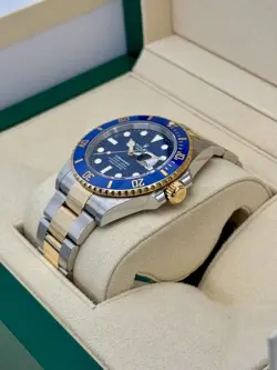 NEW 2024 ROLEX SUBMARINER “BLUESY” 41MM 126613LB TWO-TONE BLUE DIAL