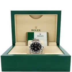 ROLEX OYSTER PERPETUAL EXPLORER II AUTOMATIC WATCH STAINLESS STEEL 42