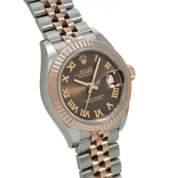 USED ROLEX Lady Datejust 28 279171 Brown Case: 28×28mm Ladies Watch #1211317