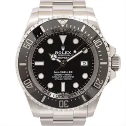 ROLEX SEA-DWELLER DEEP SEA 126660 SS AT BLACK DIAL 2 EXTRA LINKS