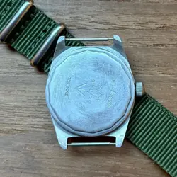 ROLEX MILITARY VINTAGE WATCH VIETNAM WAR HAND-ROLLED BLACK DIAL USED WORKING