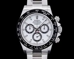 ROLEX 116500LN DAYTONA 116500 CERAMIC BEZEL SS / WHITE DIAL