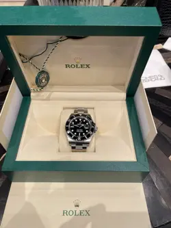 2024 ROLEX SUBMARINER DATE 41, BLACK BEZEL, 126610LN, UNWORN, COMPLETE