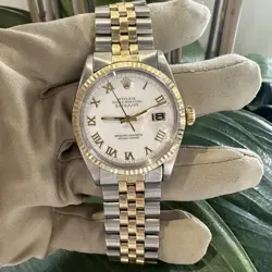DATEJUST 18K GOLD/STEEL