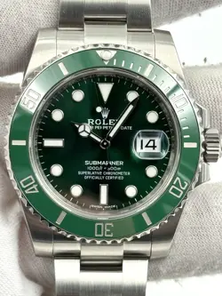 ROLEX SUBMARINER DATE CERAMIC HULK 40MM 116610LV BOX & PAPERS 2017