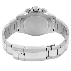 ROLEX DAYTONA CERAMIC BEZEL WHITE PANDA DIAL STEEL MENS WATCH 116500