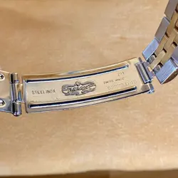 Rolex Lady-Datejust 26 mm BOX PAPERS Two Tone Jubilee Silver Dial Yellow Gold