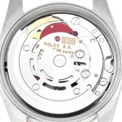 Rolex Oyster Perpetual Steel Yellow Gold Slate Dial Ladies Watch 67183 Box Card