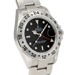 USED ROLEX Explorer 16570 Black Automatic Case: 40.0mm Men's Watch #913226