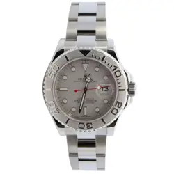 ROLEX YACHT-MASTER 40MM SILVER DIAL WATCH 116622