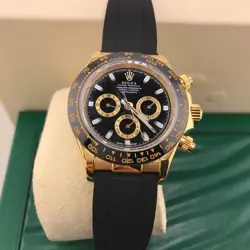NEW ♛ROLEX♛ YELLOW GOLD WRISTWATCH 40MM STAINLESS STEEL