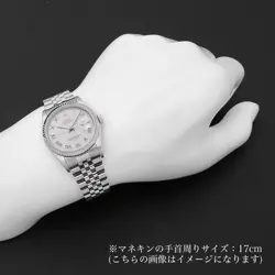 ROLEX Datejust 16234 Gray Rome F Number second hand mens