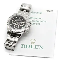 ROLEX Daytona 116520 black dial watch men TO179106