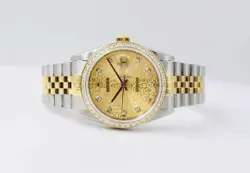 ROLEX DATEJUST 36 MM TWO TONE 16233
