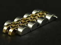 Rolex Jubilee Bracelet Coma Genuine 10Mm Gold Silver Combination