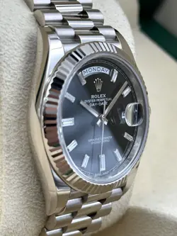 BAGUETTE DIAL WHITE