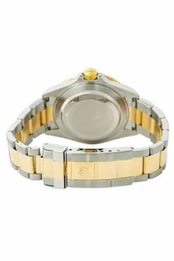 Rolex Submariner Date Two-Tone Self-Winding Gold & Steel Blue Bezel Mens Watch