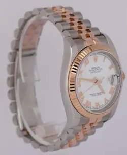 36MM WHITE TWO-TONE