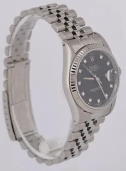 18K FLUTED WATCH