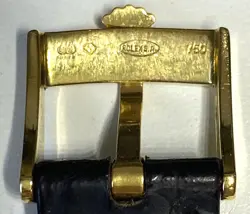 Rolex Cellini Ref 4083 -C 74 932, 18ct Gold, original Rolex Croq strap, 1990.