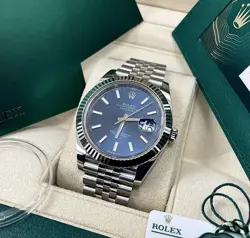 DATEJUST BLUE FLUTED