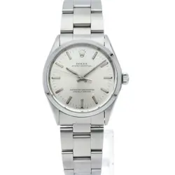 ROLEX Oyster Perpetual Men's Watch Antique 1002(3) box repair book Stainless...