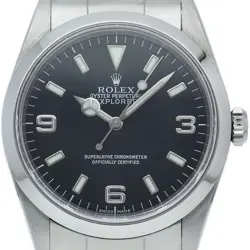 ROLEX EXPLORER 1 FINAL P NUMBER 14270(P) WARRANTY CARD STAINLESS STEEL MENSW...