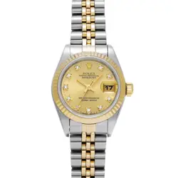 ROLEX DATEJUST DIAMOND 69173G LADIES AUTOMATIC #GZ184