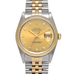 ROLEX DATEJUST DIAMOND 16233G MEN'S AUTOMATIC #GZ138
