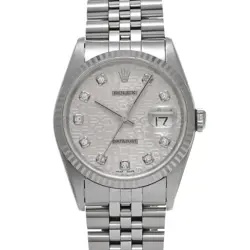 ROLEX DATEJUST DIAMOND 16234G MEN'S AUTOMATIC #GZ117