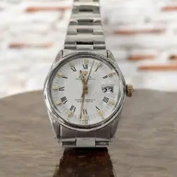 ROLEX OYSTER PERPETUAL DATE WATCH 