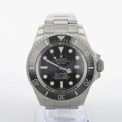 ROLEX SEA-DWELLER 44MM BLACK DIAL AUTOMATIC STAINLESS STEEL MEN'S WRISTWATCH
