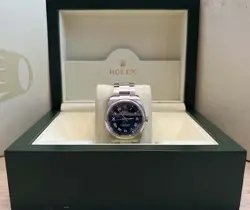 BLUE DIAL SILVER